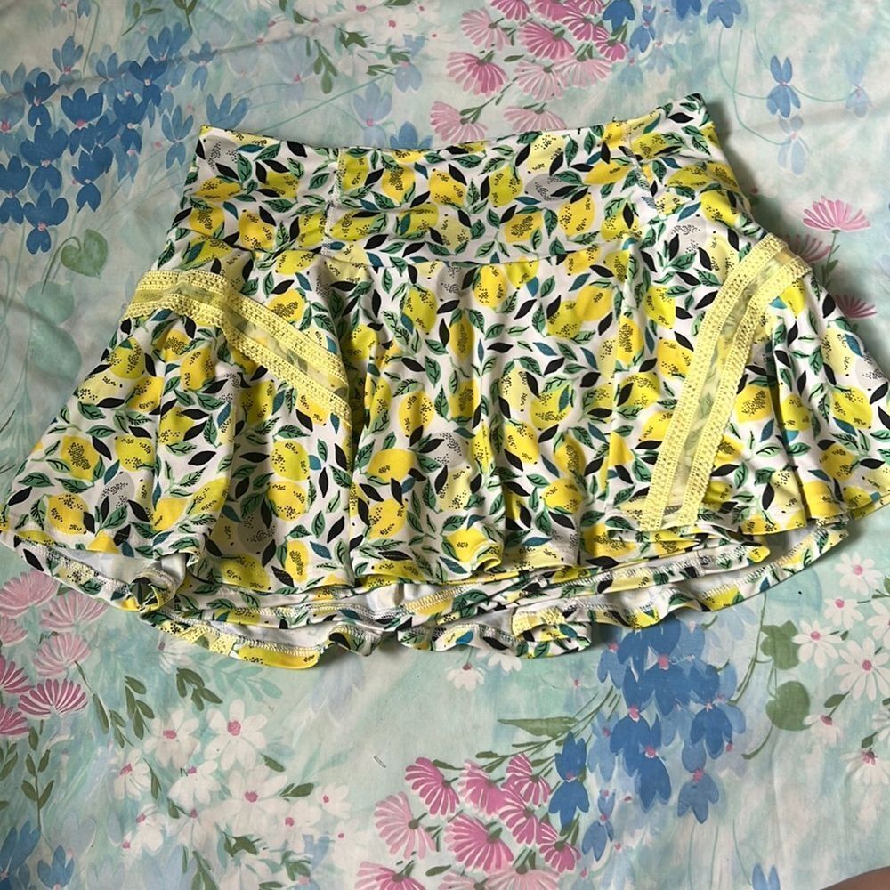 FP Movement by Free People Skort Tennis Skirt Lemon - L